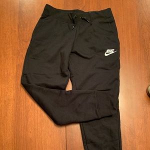 Kids (girls) large Nike joggers